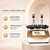 Appareil de rajeunissement de la peau Golden Spoon avec vibration thermique et microcourant, masseur pour le visage et le cou, raffermissement de la peau, anti-âge