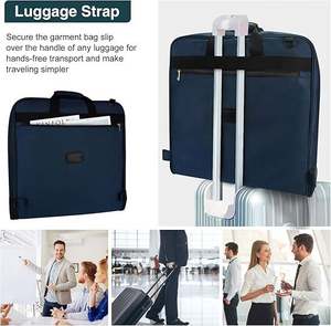 Free Sample Hanging Garment Bags for Travel Suit Bags for Closet Storage 50" Moving Bags for Clothes <b>Dress</b> Cover for <b>Coat</b> - Product Image 3