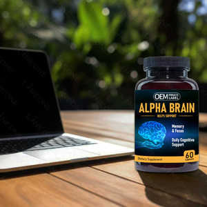 Aeglewell nhãn hiệu riêng Alpha não viên nang pha trộn năng lượng vitamin tinh thần tập trung Bộ nhớ bổ sung viên nang - Product Image 3