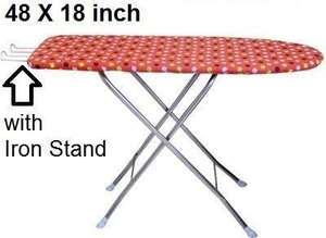 Table à repasser pliante robuste Parasnath avec support en fer, 18 "x 48", portable et durable pour un usage domestique - Product Image 3