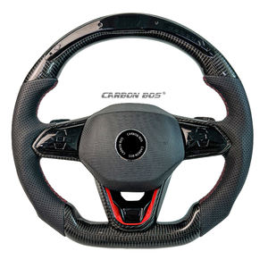 वोल्कस्वैगन एम 8 गोल्फ 7 जी आर 7.5 के लिए एलईडी जाली कार्बन फाइबर स्टीयरिंग व्हील - Product Image 2