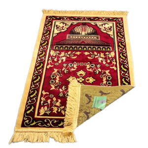 Alfombra de Oración Islámica de Estilo Moderno Personalizada, Juego de Regalo para el Hogar y Viajes - Product Image 1