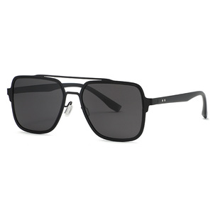 SPOEN Square Polarized Sunglasses UV400 Metal Frame Men Driving Outdoor Fashion <b>Eyewear</b> - Product Image 2