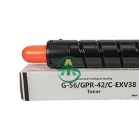 Cartouche de toner BK prix usine G56 GPR-42 C-EXV38 pour Canon IR 4045 4051 4251 – Haute qualité, vente directe usine, compatible BK