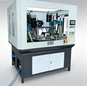 Enclosed Safety Cabinet Custom <b>Drilling</b> System <b>Mini</b> Rotary Index Tapping Machine High Speed Vibrating Bowl Auto Feeder - Product Image 2