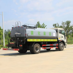 CLW Customized Good Quality Foton Auman 4x2 14tons Water Tank Truck with Stable Performance for Urban Green <b>Irrigation</b> - Product Image 2