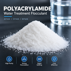 Fournisseur de polyacrylamide PAM de qualité industrielle avec charge et poids moléculaire personnalisés - Product Image 1