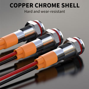 LANBOO 6Z 6mm mikro garaj LED gösterge ışıkları (kırmızı/yeşil/mavi), 3-8V/9-24V/48V/110V/220V/250V. Garaj sistemleri için. - Product Image 4