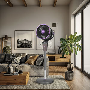 6,9-Zoll Elektrischer AC-Standventilator mit Fernbedienung, Höhenverstellbar, Digitale Steuerung, Geräuscharm, Luftkühlung, Energiesparend - Product Image 6