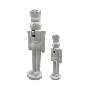 Statue de soldat pour <span class=keywords><strong>casse</strong></span>-<span class=keywords><strong>noisette</strong></span>, avec décoration traditionnelle de noël, ornement de 14 pouces de haut, artisanale - Product Image 3