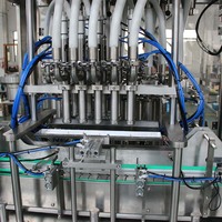 Machine automatique de remplissage et de bouchage de pots de miel, machine de remplissage de liquides de 250 g pour beurre de cacahuète, mayonnaise, bouteille