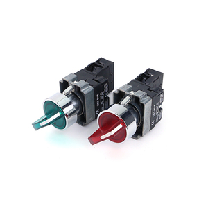 XB2-BK2365 1no1nc chốt màu xanh lá cây <span class=keywords><strong>2</strong></span> vị trí ROTARY Knob xử lý trực tiếp Selector <span class=keywords><strong>push</strong></span> <span class=keywords><strong>button</strong></span> Thiết bị chuyển mạch 22 mét Led - Product Image 5