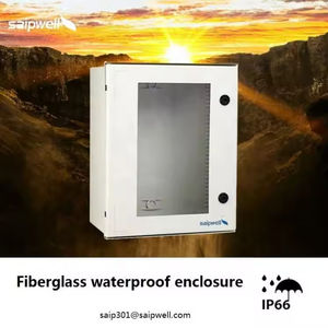 Boîtier Électrique Étanche IP66 en Fibre de Verre FRP GRP SMC – Boîte Vide en Plastique Polyester – Coque en Fibre de Verre IP66 - Product Image 3