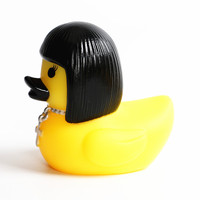 Gothique Fille Punk Rock Caoutchouc Cadeau Canard Assortis Canard Flotteur en Vrac pour Halloween Décor Enfants Bébé Bain Douche Party Favors