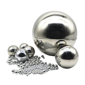 Billes flottantes en acier inoxydable 120x120x35, boule solide en acier inoxydable pour voiture, boucles d'oreilles - Product Image 1