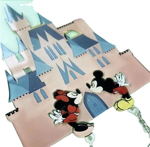 Chaveiro em acrílico personalizado para amantes de casal, porta-chaves em acrílico com desenho de desenho animado da moda - Product Image 1