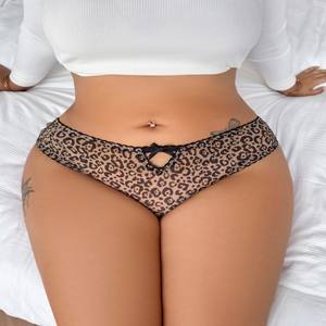 Pantaloni a vita media comodi da donna con stampa leopardata pantaloni a triangolo ad alta elasticità che abbracciano i fianchi nuovo Design <span class=keywords><strong>Sexy</strong></span> - Product Image 5