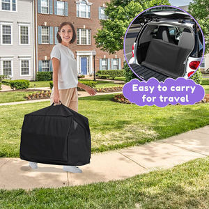 Cama plegable para bebé ligera y almacenable con esponja personalizada TenderPlayful, cama plegable de viaje al aire libre para bebé segura y respetuosa con la piel - Product Image 6