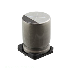 Condensateur SMD 33 µF 20 % 160 V ULV2C330MNL1GS CAP ALUM 33 µF 20 % 160 V, montage en surface, Distributeur agréé - Product Image 1