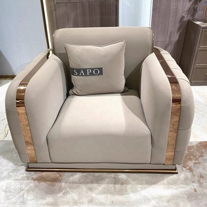 Set Divani da Soggiorno di Qualità Superiore Stile Rétro Minimalista Italiano di Design - Product Image 4