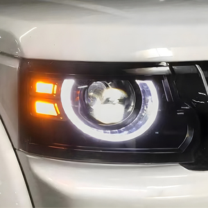 2010-<span class=keywords><strong>2016</strong></span> para <span class=keywords><strong>Land</strong></span> <span class=keywords><strong>Rover</strong></span> <span class=keywords><strong>Discovery</strong></span> 4 lámparas delanteras de coche LED Auto faros montaje actualización lente de proyector bifocal nuevos accesorios - Product Image 4