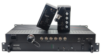 Convertisseur EFP vers fibre optique pour caméra 4K avec fibre optique monomode 12G SDI et câble hybride SMPTE pour la diffusion
