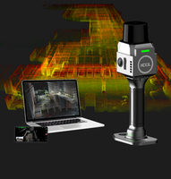 Scanner laser 3D portable South KOOL SLAM, portée 100 m, équipement de relevé LiDAR pour l'information géographique et la numérisation des tunnels