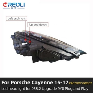 CREULI High Quality Car <strong>LED</strong> <strong>Headlight</strong> 2023 PDLS Style for Porsche Cayenne 958.2 Plug and Play Car Lights Auto Parts - Product Image 5