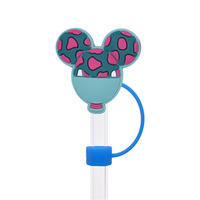 10mm Silicone paille à boire PVC conseils couvre bouchon paille Topper breloques en vrac personnalisé paille couverture pour gobelet tasse en gros