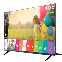 Téléviseur intelligent HD HDTV personnalisé de 32 pouces avec système WebOS, rétroéclairage LED, interface LAN, Full HD 1080p, WiFi intelligent pour hôtels, OEM