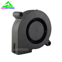 Souffleur DC 5015 avec roulement à billes double ou à manchon en option, faible vibration pour système de refroidissement de machines domestiques