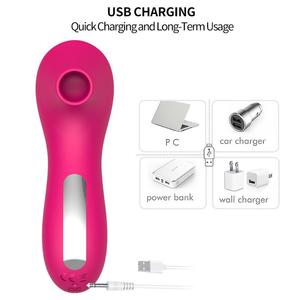 Vibrateur Suceur Clitoridien Puissant pour Femmes, Stimulateur Clitoridien et Mamelons, Jouet Sexuel Érotique Vibrant pour Adultes - Product Image 3