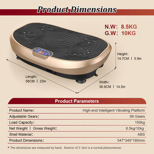 <span class=keywords><strong>Plateforme</strong></span> <span class=keywords><strong>vibrante</strong></span> d'exercice la plus vendue pour le fitness corporel, machine de massage vibratoire avec cordes de résistance pour la <span class=keywords><strong>santé</strong></span> - Product Image 5