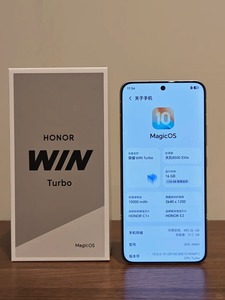 สมาร์ทโฟน HONOR Win Turbo หน้าจอ AMOLED 6.79 นิ้ว 120Hz ชิปประมวลผล Dimensity 8500 Elite กล้อง 50MP แบตเตอรี่ 10000mAh รองรับชาร์จไว 80W 5G สมาร์ทโฟนสำหรับเล่นเกม - Product Image 2