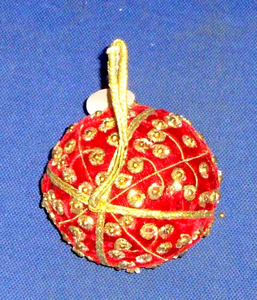 Ornements de Noël suspendus en tissu de haute qualité - Product Image 1