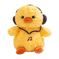 Ce adorable canard en peluche jaune avec écouteurs est ultra doux, parfait pour câliner, offrir en cadeau et illuminer votre espace.