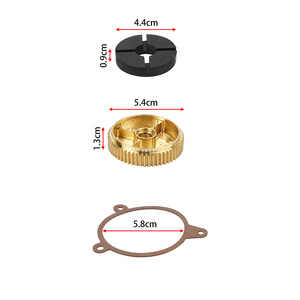 Kit de réparation d'engrenages en bronze 5,8 cm pour phare de Chevrolet Corvette C5 1997-2004 - Product Image 1