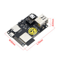 Placa de Desarrollo LILYGO T-Internet-POE ESP32 LAN8720 con Soporte para Tarjeta TF, PoE, WiFi y para