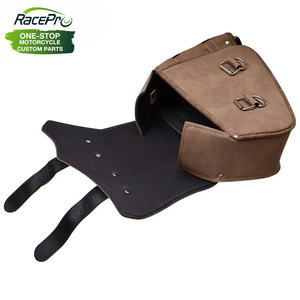 RACEPRO – sacoche de <span class=keywords><strong>moto</strong></span> en cuir PU marron pour <span class=keywords><strong>Harley</strong></span> <span class=keywords><strong>Davidson</strong></span> Street 500 750 Sportster 883 1200 Sportster S - Product Image 3