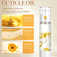 Huile pour cuticules ZRKGEL 50ML, traitement pour la croissance des ongles, formule hydratante et réparatrice, traitement professionnel pour ongles secs et gercés.