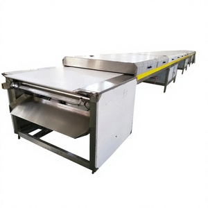 Machine à fabriquer du chocolat, tunnel de refroidissement en acier inoxydable, équipement de boulangerie haute productivité, couleur blanche, alimentation par prise murale - Product Image 3
