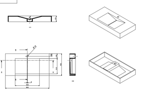 Lavabo de baño lavabo precio, lavabo para salón de peluquería - Product Image 3