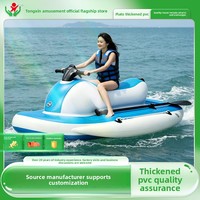 Jet ski gonflable, karting aquatique et kayak pliable épaissi ; Bateau gonflable compatible avec moteur hors-bord électrique Chine
