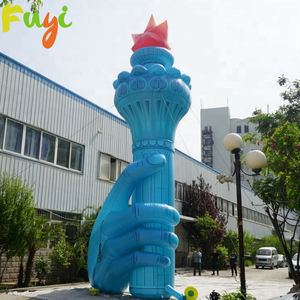 Estatua de la Libertad Inflable de Nueva <span class=keywords><strong>York</strong></span>, Modelo Realista Personalizado para Decoración de Exteriores, Diseño 2026, para Eventos Publicitarios - Product Image 5