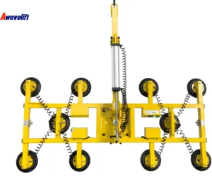 Awovolift压缩空气动力吸气升降器吸盘真空升降器气动起重机，用于玻璃自动倾斜和自动旋转