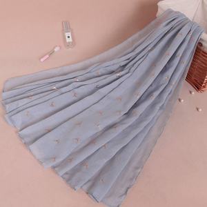 Новые модные зимние хлопковые шарфы с животным принтом для женщин, длинные большие мусульманские хиджабы 2024 года - Product Image 5