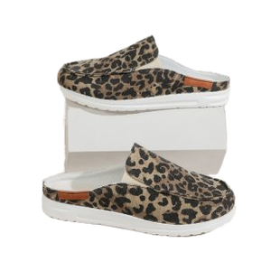 Canvas Slip on Half <strong>Shoes</strong> <strong>for</strong> <strong>Women</strong> Mules Casual Slippers Slides Indoor Home <strong>Dudes</strong> Summer Breathable Lightweight Big Size - Product Image 2