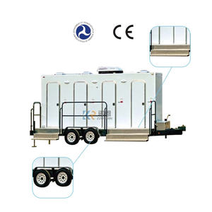 Baño Portátil Móvil VIP para Exteriores 2025, con 3 Compartimentos, para Coche, Ducha, Lavado, Remolque de Baño Exterior - Product Image 6