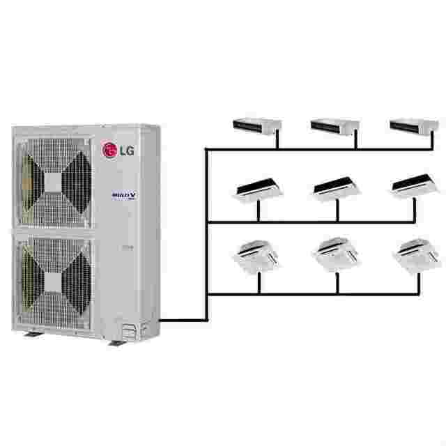 LG Low Noise Ceiling Mounted Air Conditioner 9000-36000 BTU Cooling Heating Cassette Type Air Conditioners