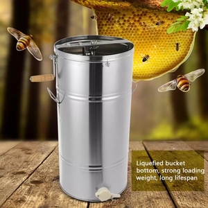 25*45CM Extracteur De <span class=keywords><strong>Miel</strong></span> Manuel En Acier Inoxydable 2 Cadres Extracteur de <span class=keywords><strong>Miel</strong></span> D'abeille <span class=keywords><strong>Centrifugeuse</strong></span> À <span class=keywords><strong>Miel</strong></span> <span class=keywords><strong>pour</strong></span> l'apiculture équipement - Product Image 2